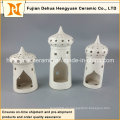 Casa forma de cerámica Candle Holder para el Islam Decoración